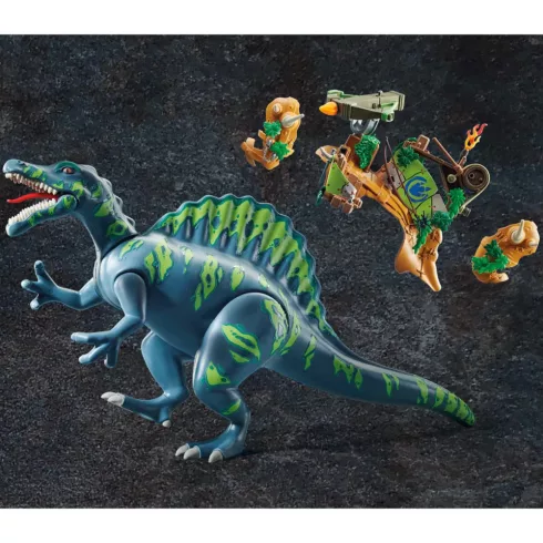 Playmobil 71260 Dínó csata: Spinosaurus harci dino nyílvetővel