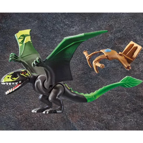 Playmobil 71263 Dínó csata: Dimorphodon harci dino kőejtővel