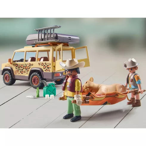 Playmobil 71293 Wiltopia - Terepjáróval az oroszlánok között