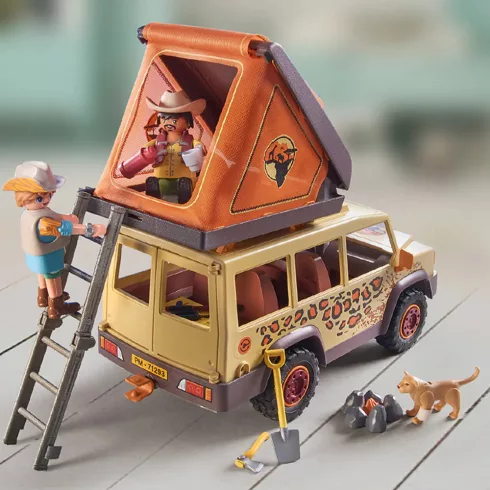 Playmobil 71293 Wiltopia - Terepjáróval az oroszlánok között
