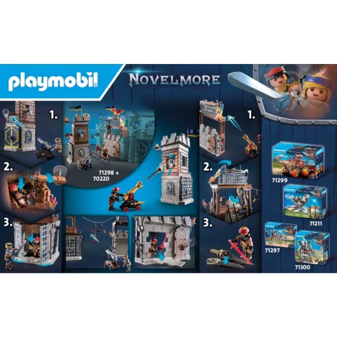 Playmobil 71298 Novelmore vs. Burnham Raiders csata