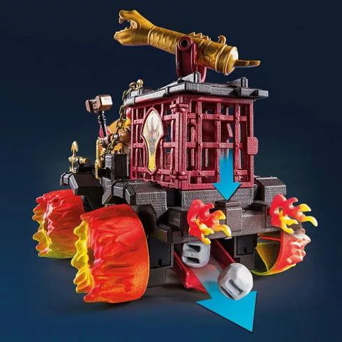 Playmobil 71299 Novelmore - Burnham lovagok tüzes harci kocsija