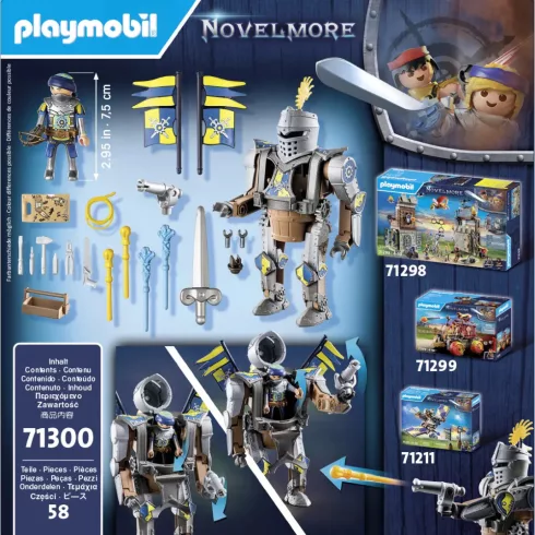 Playmobil 71300 Novelmore - Harci robot
