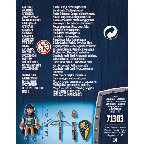 Playmobil 71303 Novelmore - Gwynn íjász fegyverekkel