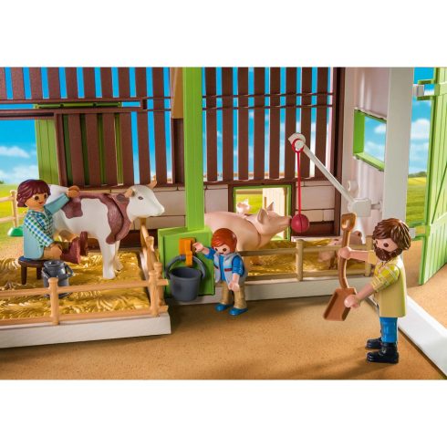 Playmobil 71304 Nagy farm háziállatokkal és daruval