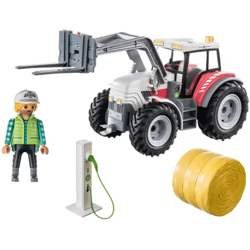 Playmobil 71305 Nagy traktor töltőállomással
