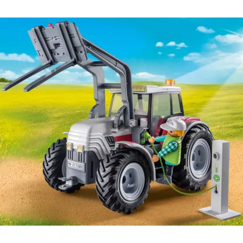 Playmobil 71305 Nagy traktor töltőállomással
