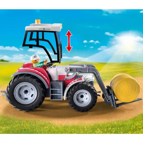 Playmobil 71305 Nagy traktor töltőállomással