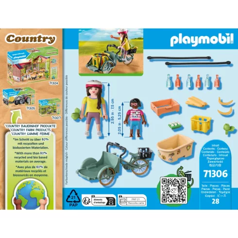 Playmobil 71306 Teherbicikli