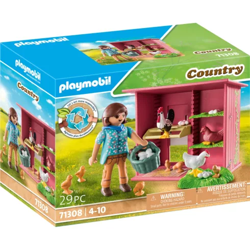 Playmobil 71308 Tyúkól csibékkel