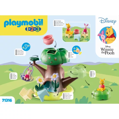 Playmobil 71316 1.2.3 Disney Micimackó és Malacka fája