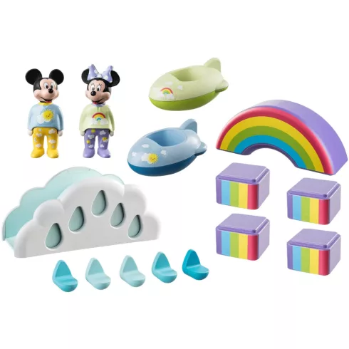 Playmobil 71319 1.2.3 Disney Mickey és Minnie egér felhő otthona