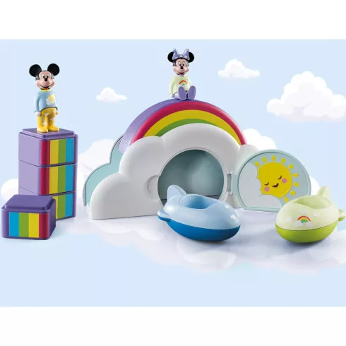 Playmobil 71319 1.2.3 Disney Mickey és Minnie egér felhő otthona
