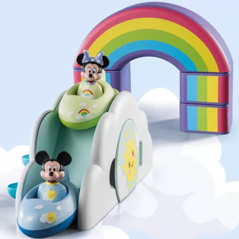 Playmobil 71319 1.2.3 Disney Mickey és Minnie egér felhő otthona