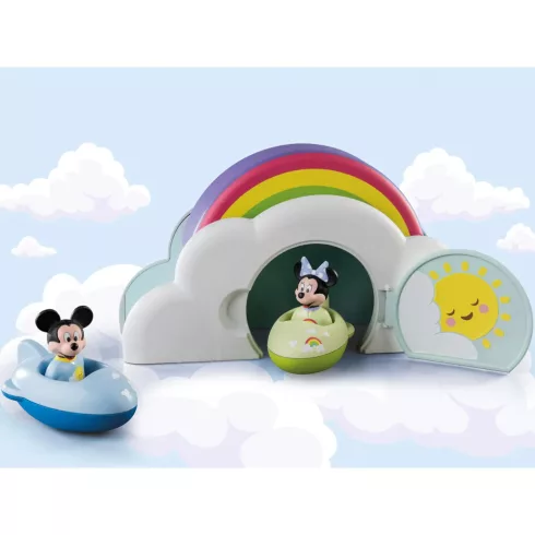 Playmobil 71319 1.2.3 Disney Mickey és Minnie egér felhő otthona