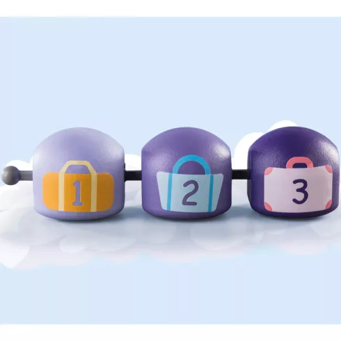 Playmobil 71320 1.2.3 Disney Mickey és Minnie felhőrepülővel