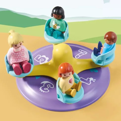 Playmobil 71324 1.2.3 Számkörhinta