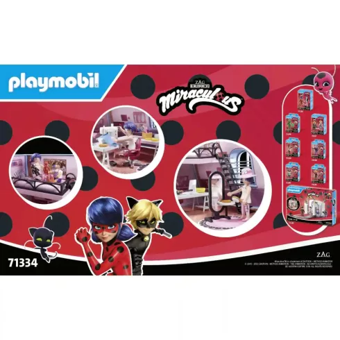 Playmobil 71334 Miraculous: Marinette háza