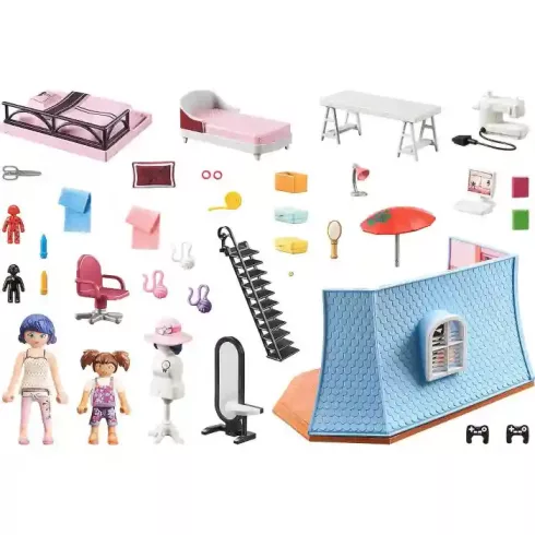 Playmobil 71334 Miraculous: Marinette háza