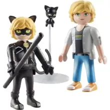 Playmobil 71337 Miraculous: Adrien és Fekete Macska