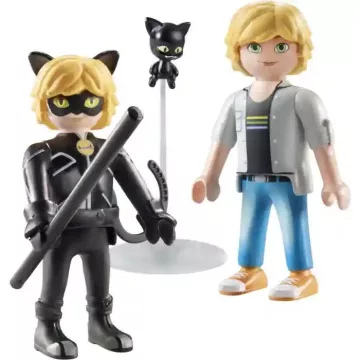 Playmobil 71337 Miraculous: Adrien és Fekete Macska