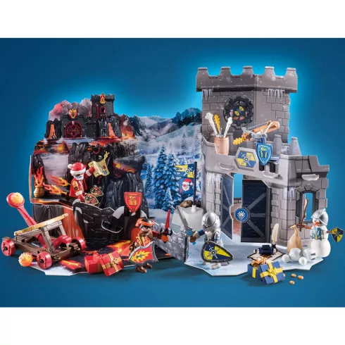 Playmobil 71346 Karácsony - Novelmore adventi kalendárium, naptár - Csata a hóban