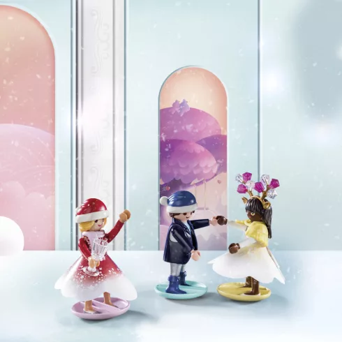 Playmobil 71348 Karácsony - Adventi kalendárium, naptár - Karácsony a szivárvány alatt