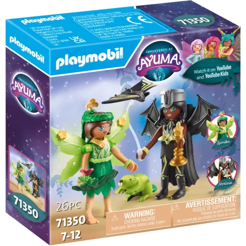 Playmobil 71350 Ayuma - Erdei tündér és Denevértündér lélekállataikkal