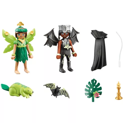 Playmobil 71350 Ayuma - Erdei tündér és Denevértündér lélekállataikkal