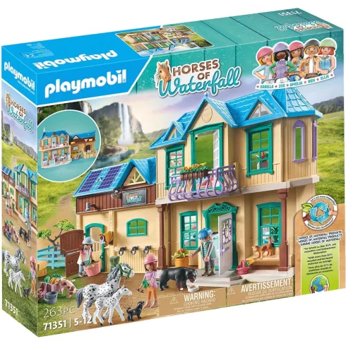Playmobil 71351 Horses of Waterfall - Lovarda (csomagolássérült)