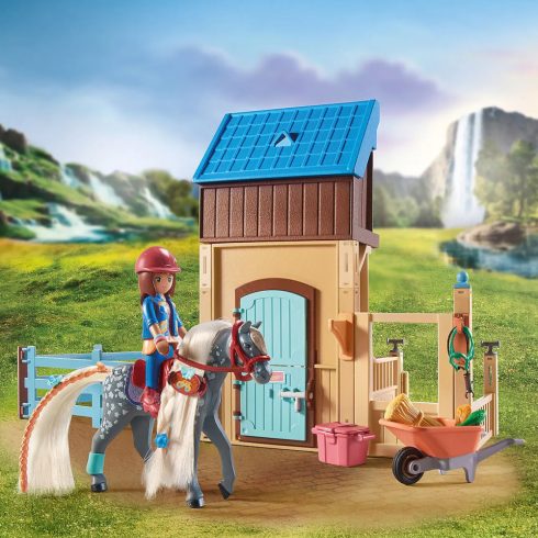 Playmobil 71353 Horses of Waterfall - Amelia és Whisper lókarámmal