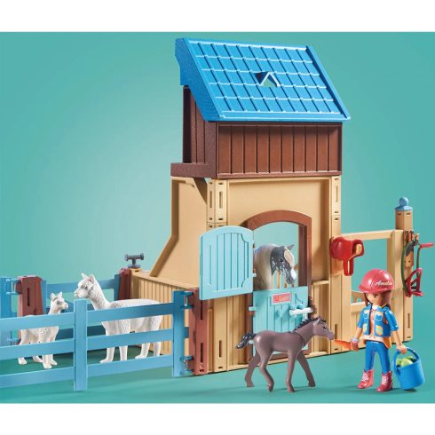 Playmobil 71353 Horses of Waterfall - Amelia és Whisper lókarámmal