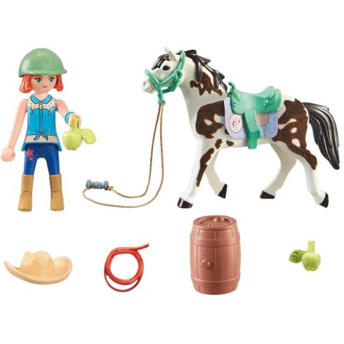 Playmobil 71358 Horses of Waterfall - Ellie és Sawdust western lovasgyakorlatai