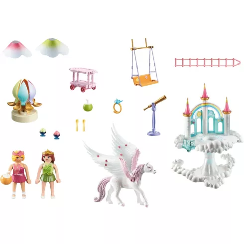 Playmobil 71359 Szivárvány-felhőkastély pegazussal