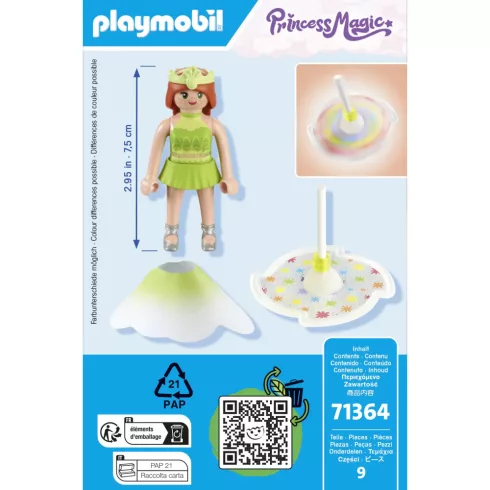 Playmobil 71364 Szivárványpörgettyű hercegnővel
