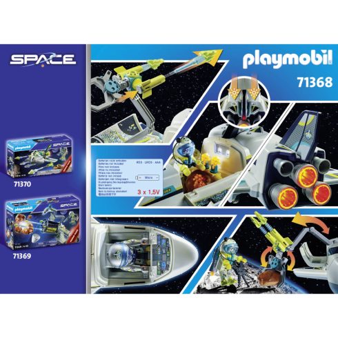 Playmobil 71368 Űrhajós küldetés