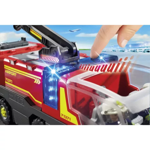 Playmobil 71371 Reptéri tűzoltóautó fénnyel és hanggal