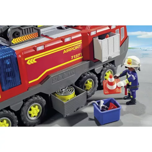 Playmobil 71371 Reptéri tűzoltóautó fénnyel és hanggal