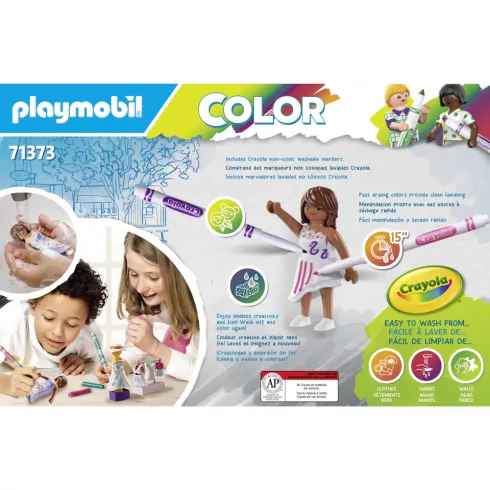 Playmobil 71373 Color - Öltöző színező filctollal