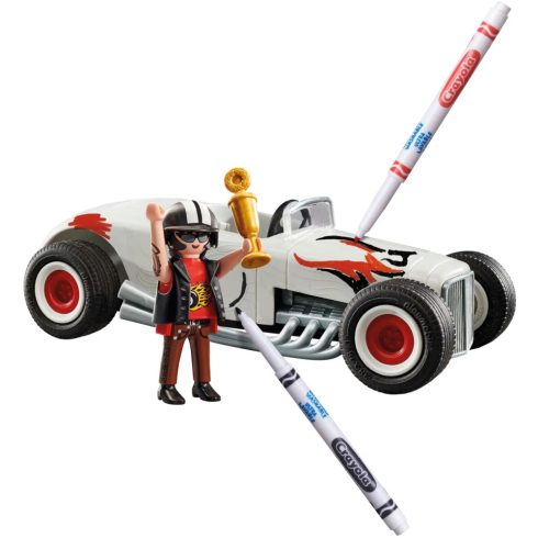 Playmobil 71376 Color - Hot rod versenyautó színező filctollal
