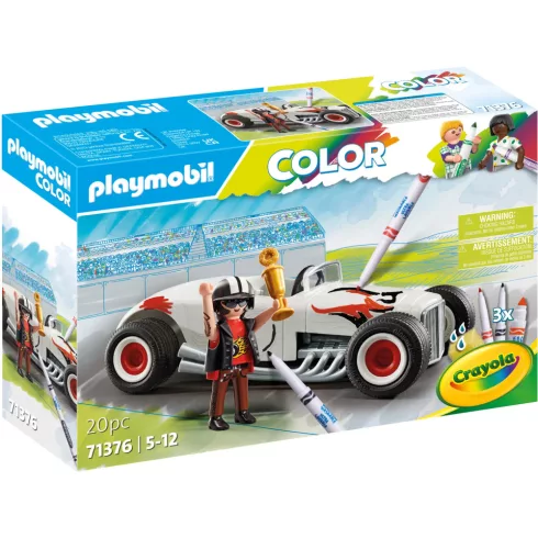 Playmobil 71376 Color - Hot rod versenyautó színező filctollal