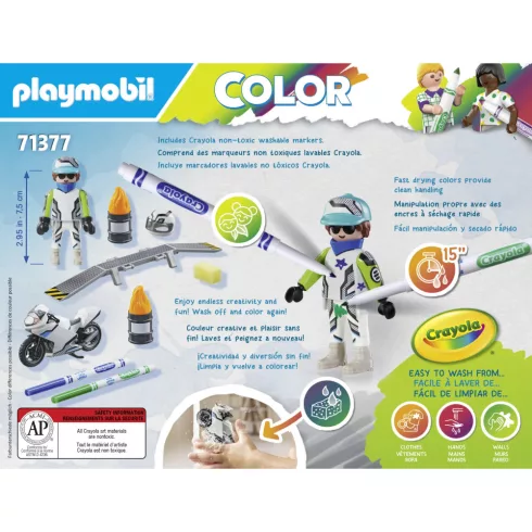 Playmobil 71377 Color - Motor színező filctollal
