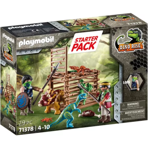 Playmobil 71378 Dínó csata: Triceratops mentőakció