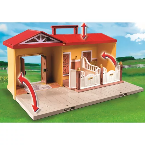 Playmobil 71393 Hordozható lovarda
