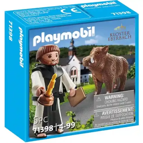Playmobil 71398 Eberbach-kolostori szerzetes vaddisznóval