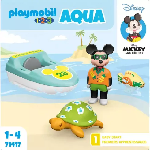Playmobil 71417 1.2.3 Disney Mickey hajókázik