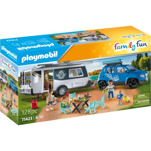 Playmobil 71423 Lakókocsi autóval