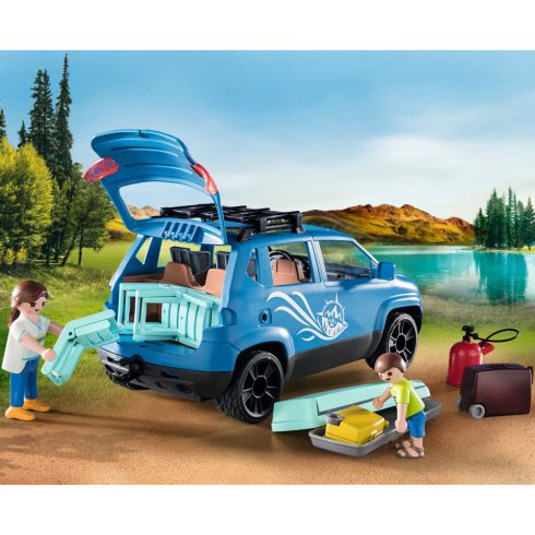 Playmobil 71423 Lakókocsi autóval
