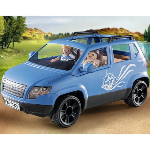 Playmobil 71423 Lakókocsi autóval