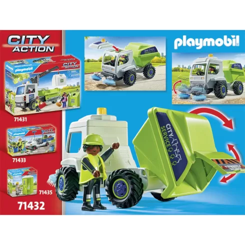 Playmobil 71432 Utcaseprő autó